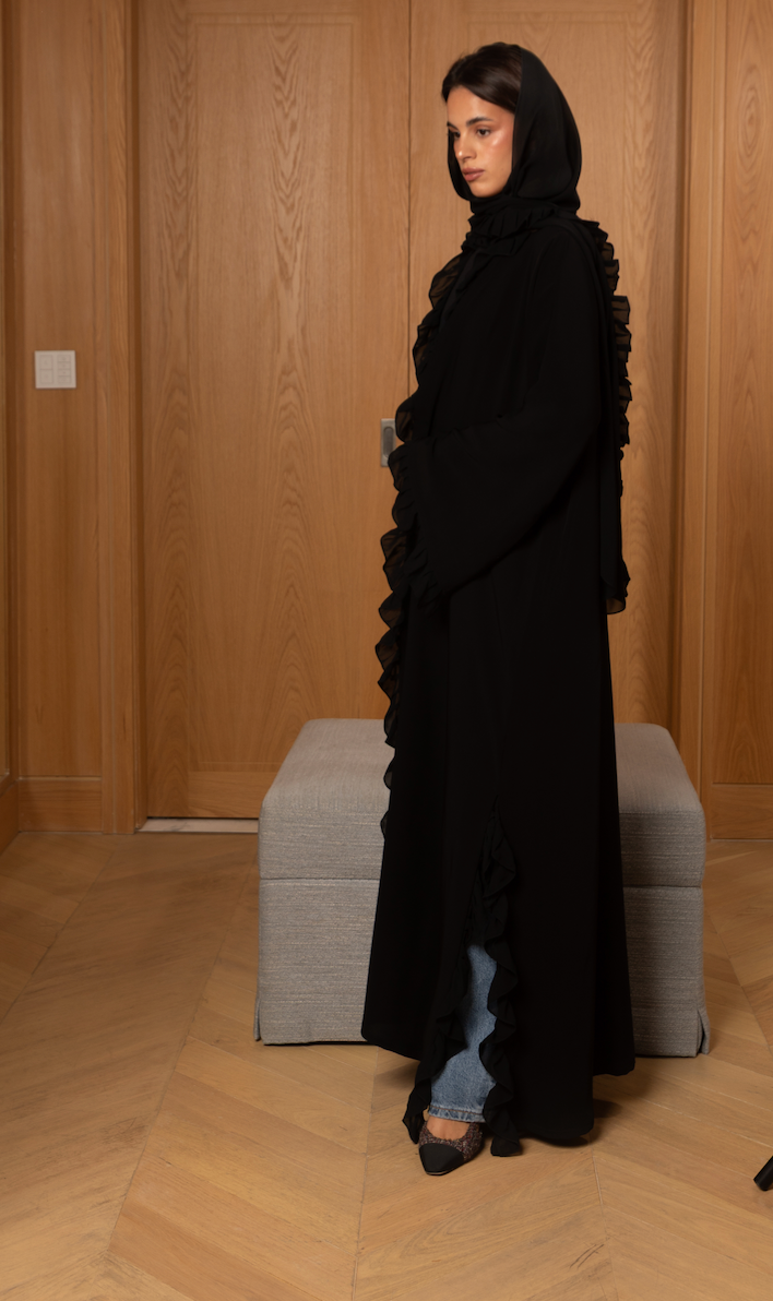Black Ruffles