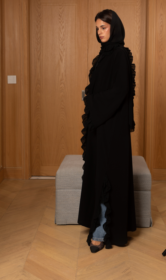 Black Ruffles