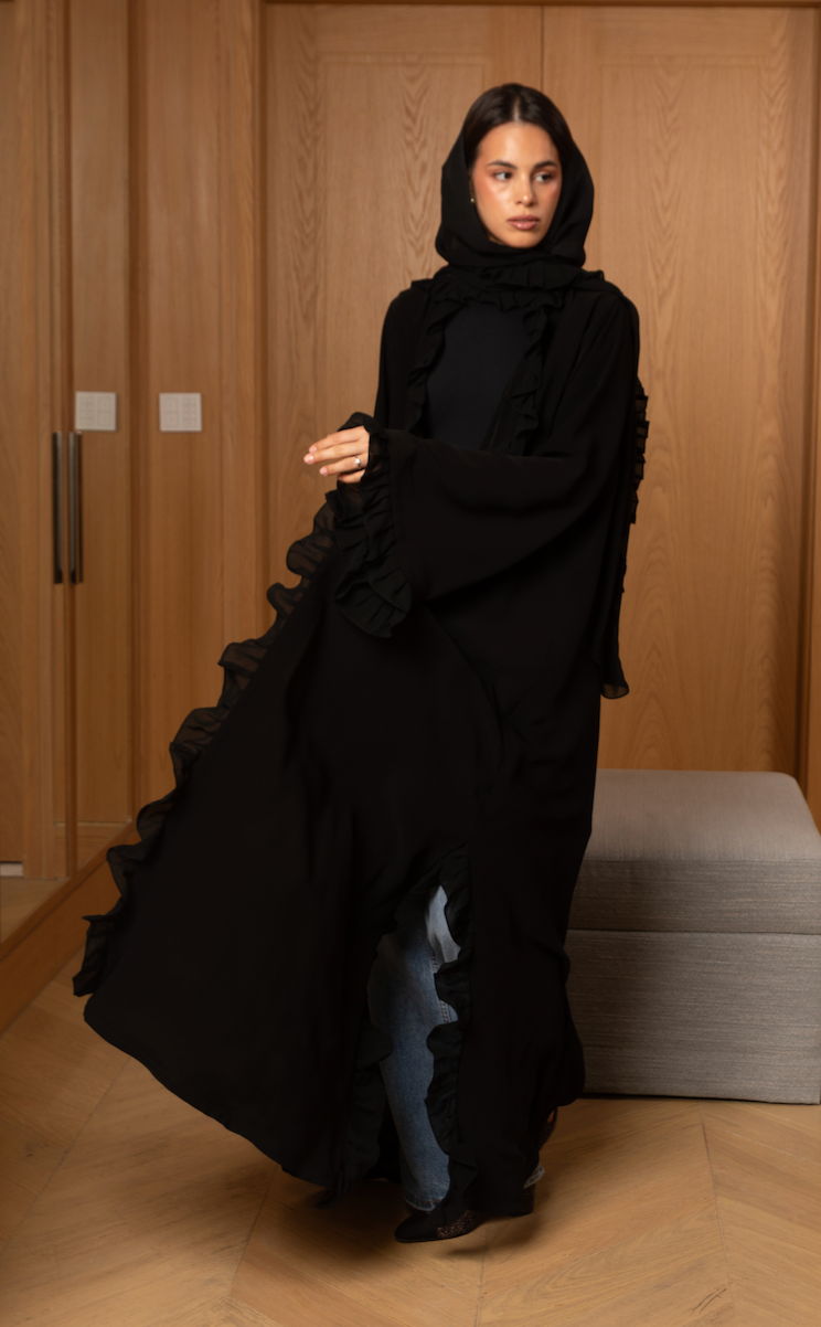 Black Ruffles